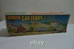 Très Rare Vintage 1977 Matchbox Superfast Coffret Cadeau G-17 Car Set Complet Ferry