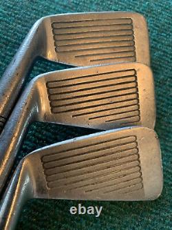 Très Rare Vintage Pgf Golf Aristocrat Forge S/s Iron Set -rh, 1-9, Alum. Arbres