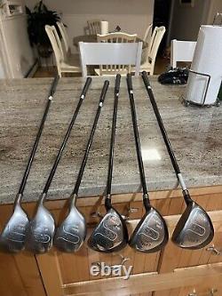 Tres Rare! -callaway Ges Set- Driver Long& MID Fairway, Long, MID & Fers Courts