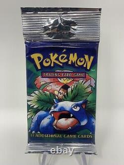 Très lourd Pokémon Base Set Booster Pack scellé Art 21,37 grammes WOTC? 1999 RARE