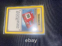 Très rare 1995, 96, 98 Pokemon Pokedex Carte d'entraîneur 87/102 Base Set Jamais jouée