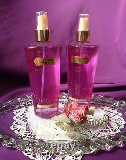 Très rare ! Ensemble de 2 brumes parfumées Victoria's Secret Romantic Wish