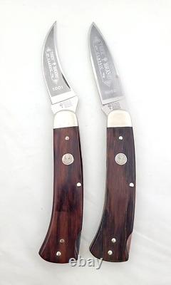Très rare ! Vintage ! Ensemble de couteaux BOKER TREE BRAND 1000 & 1001 (2)