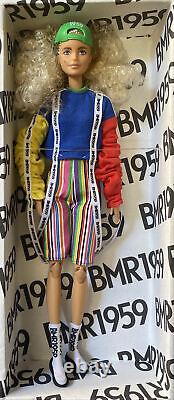 Très rare poupée Barbie BMR 1959 - Ensemble de lancement dans une boîte graffiti signée par l'artiste