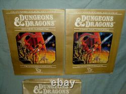 Tsr 1st Ed Dungeons & Dragons Set 5 Règles Immortales (complete Et Very Rare!)