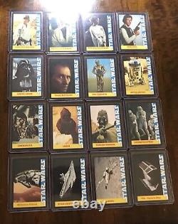 Very Rare 1977 Star Wars Wonder Bread 20th Century Fox-complete Set 16 Cartes