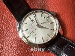Very Rare Grand Seiko Elegance Collection Silver Dial Watch Sbgk007 Ensemble Complet