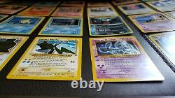 Very Rare Pokemon Holo Lot 60 Cartes Shining Mewtwo 1999 Charizard 4/102 Ensemble De Base