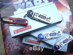 Victorinox Star Wars Collection 4pcs Set Très Rare