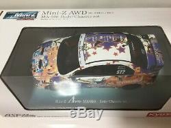 Vieux Très Rare Kyosho Mini-z Racer Body & Awd Châssis Set Alice Moteurs Evo X Rare