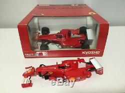 Vieux Très Rare Kyosho Mini-z Racer F1 Ferrari Prêt Série F2002 # 1 Fabriqué Au Japon