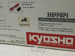 Vieux Très Rare Kyosho Mini-z Racer F1 Ferrari Prêt Série F2002 # 1 Fabriqué Au Japon