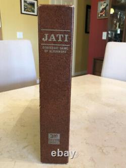 Vintage 1966 Jati, 3m Bookshelf Stratégy Game Très Rare Ensemble Complete Nice
