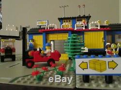 Vintage (1984) Lego Town Situé 6391 Cargo Center Tres Rare