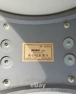 Vintage Rogers Cleveland 12,16,20 Drum Set Rare Très Fermer #s Série