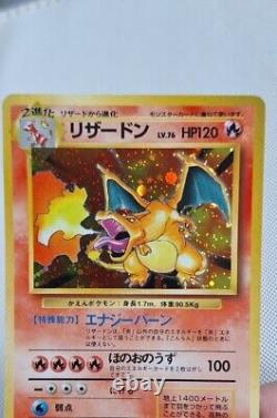 Voir les photos Charizard 006 Base Set Holo Rare Cartes Pokémon Japonaises Vintage WOTC